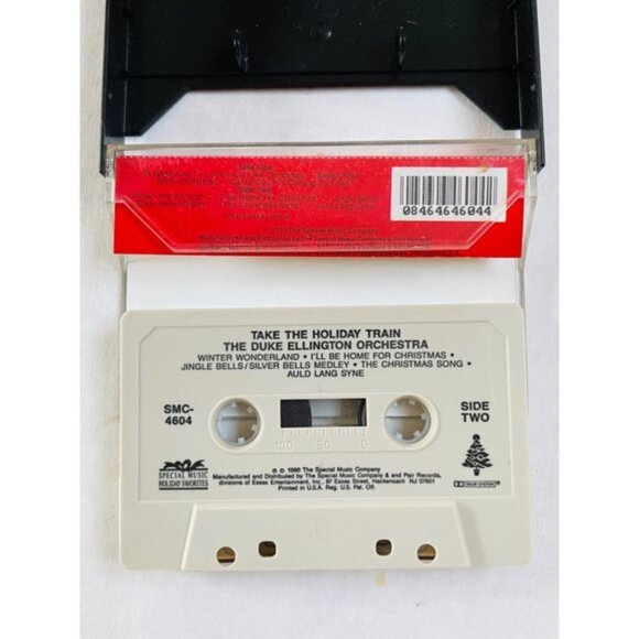 Duke Ellington Orchestra Cassette Tape Take the Holiday Train Music 1990 - Picture 3 of 5